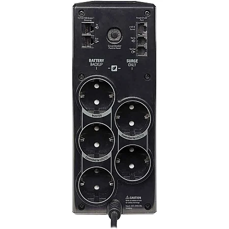 Джерело безперебійного живлення APC Back-UPS Pro 900VA/540W RJ45 USB 3+3 Schuko - фото 2