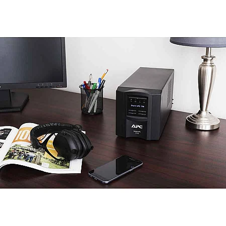 Джерело безперебійного живлення APC Smart-UPS 750VA/500W LCD USB SmartConnect 8xC13 - фото 3