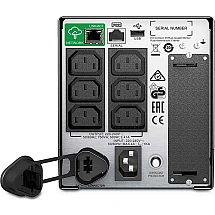 Smart-UPS 750VA/500W LCD USB SmartConnect 8xC13 - фото 2