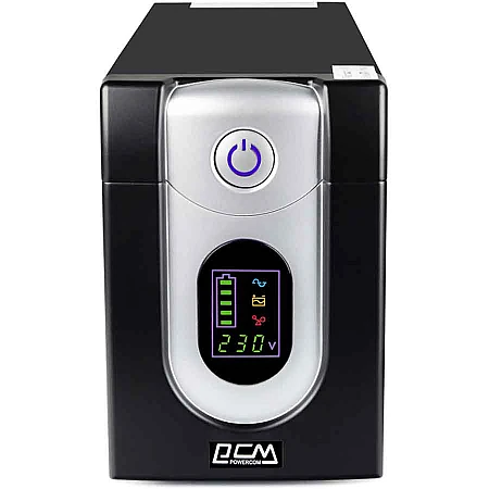 Джерело безперебійного живлення Powercom IMD-3000AP 1800 Вт 6 х IEC AVR LCD USB - фото 3
