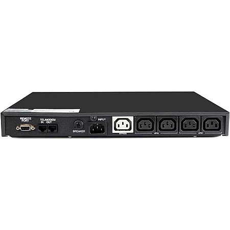 Источник бесперебойного питания Powercom KIN-1000AP-RM (1U) 800 Вт 5хIEC AVR - фото 3
