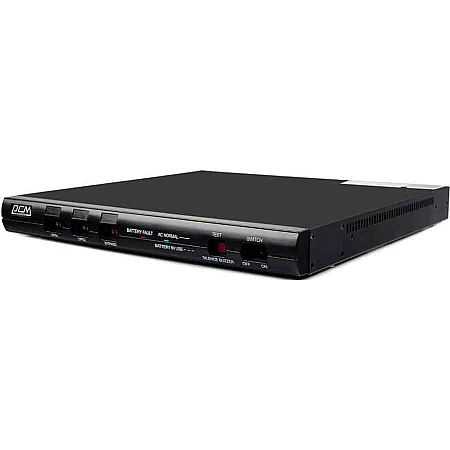 Источник бесперебойного питания Powercom KIN-1000AP-RM (1U) 800 Вт 5хIEC AVR