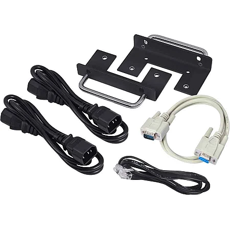 Джерело безперебійного живлення Powercom KIN-3000AP RM (3U) 2400 Вт 8 х IEC AVR LCD - фото 4