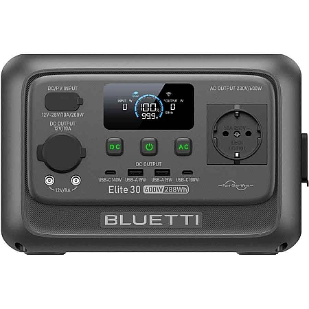Зарядная станция BLUETTI 600W ELITE 30 V2