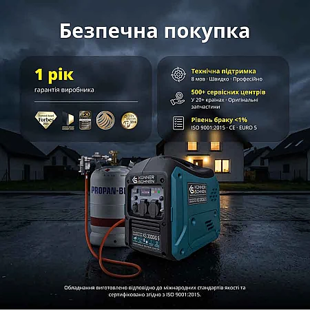 Инверторный генератор Könner&Söhnen KS 3000iG S - фото 17