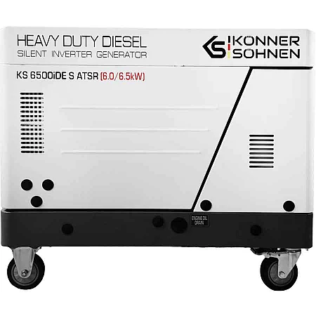 Дизельный инверторный генератор Könner&Söhnen KS 6500iDE S ATSR - фото 2