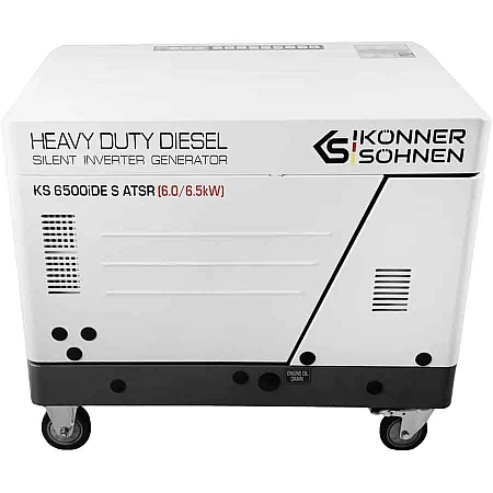 Дизельный инверторный генератор Könner&Söhnen KS 6500iDE S ATSR - фото 3
