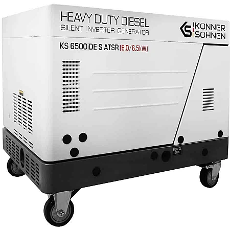 Дизельный инверторный генератор Könner&Söhnen KS 6500iDE S ATSR - фото 4