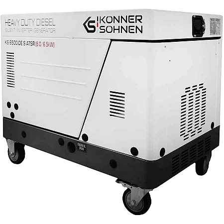 Дизельный инверторный генератор Könner&Söhnen KS 6500iDE S ATSR - фото 5