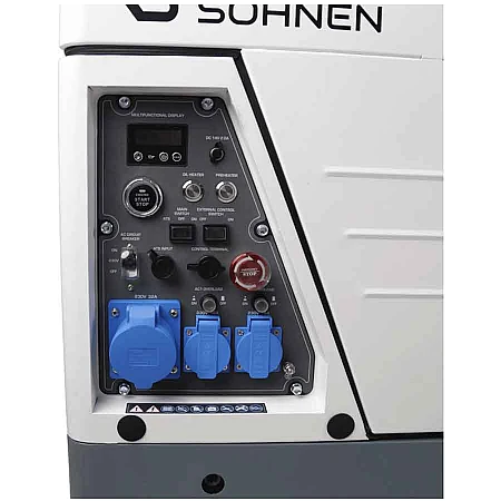 Дизельный инверторный генератор Könner&Söhnen KS 6500iDE S ATSR - фото 10