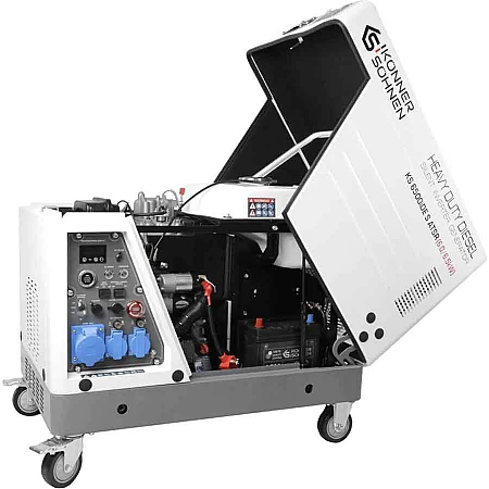 Дизельный инверторный генератор Könner&Söhnen KS 6500iDE S ATSR - фото 7
