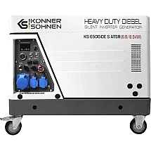 Дизельный инверторный генератор Könner&Söhnen KS 6500iDE S ATSR