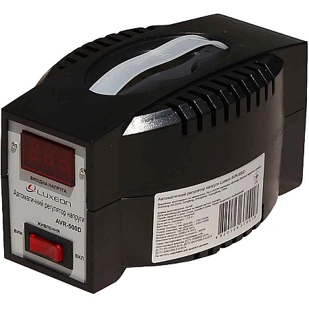 Cтабилизатор напряжения Luxeon AVR-500D черный