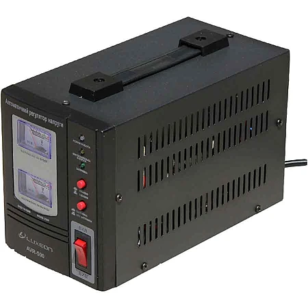 Cтабилизатор напряжения Luxeon AVR-500VA черный