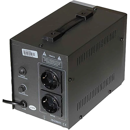 Cтабилизатор напряжения Luxeon SVR-2000 черный - фото 2