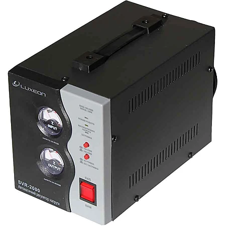 Cтабилизатор напряжения Luxeon SVR-2000 черный