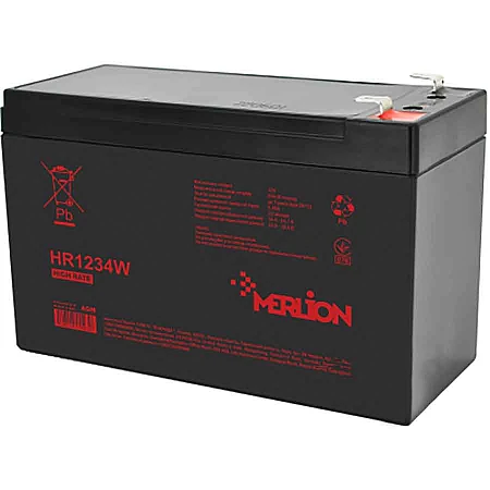 Аккумуляторная батарея MERLION HR1234W 12 V 9.5 Ah
