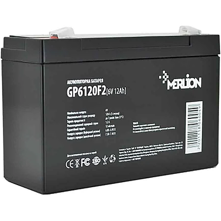 Акумуляторна батарея MERLION GP6120F2 6 V 12 Ah