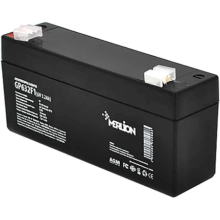 Акумуляторна батарея MERLION GP632F1 6 V 3.2 Ah