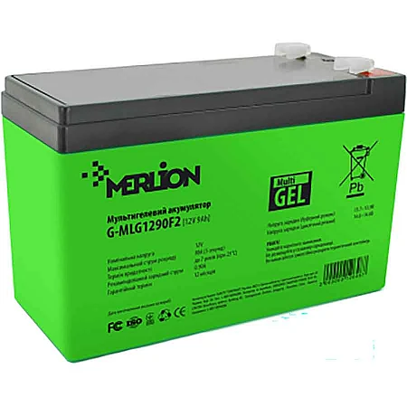 Аккумуляторная батарея MERLION G-MLG1290F2 12 V 9 Ah