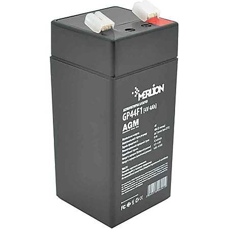 Аккумуляторная батарея MERLION GP44F1 4 V 4 Ah