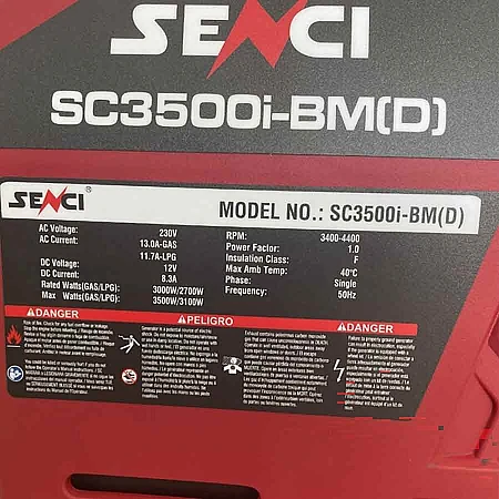 Інверторний генератор Senci SC3500i-BM(D) - фото 7