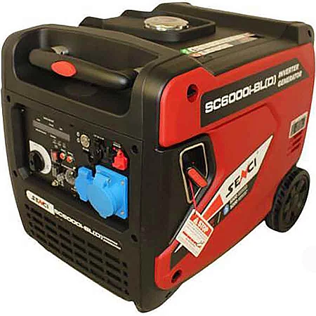 Інверторний генератор Senci SC6000i-BL(D)