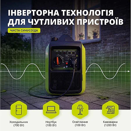 Інверторний генератор Könner&Söhnen KSB 18i S - фото 6