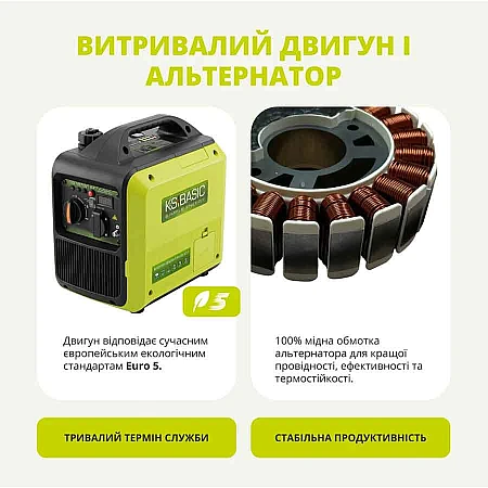Інверторний генератор Könner&Söhnen KSB 20i S - фото 6