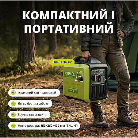Інверторний генератор Könner&Söhnen KSB 20i S - фото 12