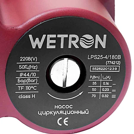 Циркуляційний насос WETRON LР525–4/180В - фото 5