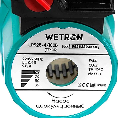 Циркуляційний насос WETRON LР525–4/180С - фото 10