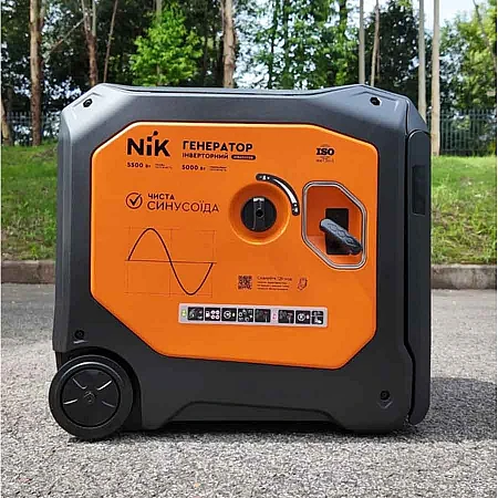 Генератор інверторний NiK JHR6500Sie - фото 3