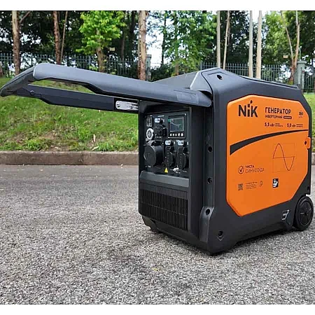 Генератор інверторний NiK JHR6500Sie - фото 8