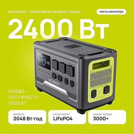 Зарядна станція Könner&Söhnen KSB 2400PS - фото 9