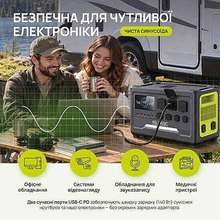 Зарядна станція Könner&Söhnen KSB 2400PS - фото 11