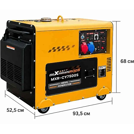 Дизельний генератор MaXpeedingRods MXR-CY7500S - фото 7