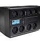 Джерело безперебійного живлення Powercom CUB-1000N LCD 550 Вт 8хEURO Schuko USB  - фото 2