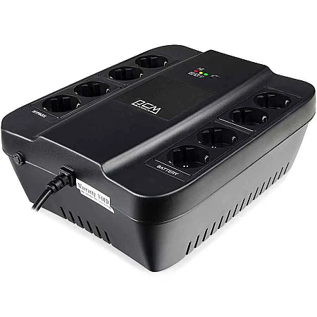 Джерело безперебійного живлення Powercom SPD-850N 510 Вт 8 х EURO Schuko USB - фото 3