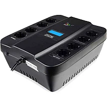SPD-750U 450 Вт 8хEURO Schuko USB LCD - фото 2