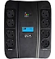 Джерело безперебійного живлення Powercom SPD-750U 450 Вт 8хEURO Schuko USB LCD 