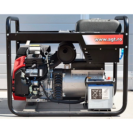 Бензиновий генератор AGT 12501 HSBE R16 - фото 3