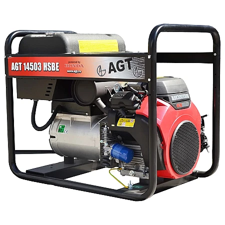 Бензиновый генератор AGT 14503 HSBE R16