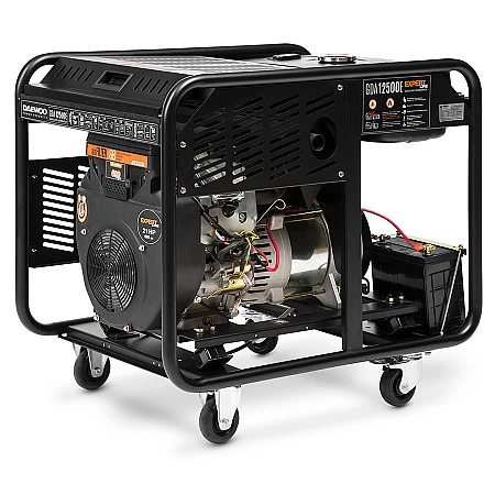 Бензиновый генератор Daewoo GDA 12500E - фото 8