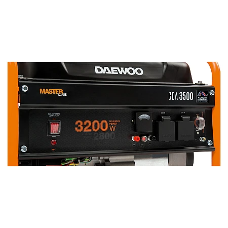 Бензиновий генератор Daewoo GDA 3500 - фото 4
