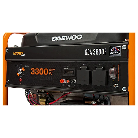Бензиновый генератор Daewoo GDA 3800E - фото 4