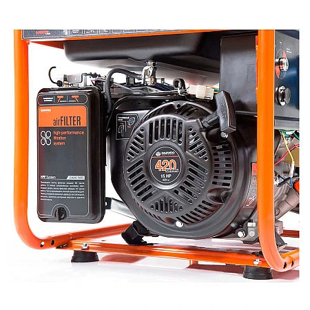 Бензиновый генератор Daewoo GDA 7500DPE-3 - фото 5