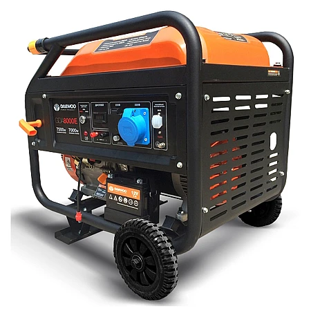 Бензиновий генератор Daewoo GDA 8000E - фото 3