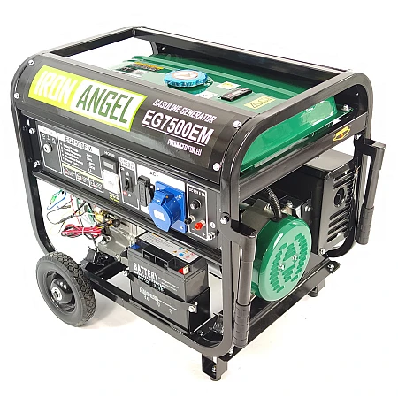 Бензиновий генератор Iron Angel EG 7500 EМ - фото 4