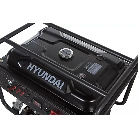 Генератор бензиновый 9,5 кВт HYUNDAI HHY 12500LE-3 открытого типа - фото 6